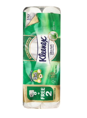 6X10r Kleenex Bt Ult/Sft Rg 190sx10r (91048L)