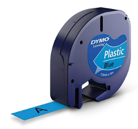 Dymo Tape L/Tag Plas Blue (S0721650)聽