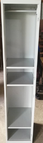 OKADA S114/C 2 Layer Metal Locker / Compartment Steel Locker / Compartment Cabinet / Metal Locker / Almari Besi / Steel Locker Hostel / Single Locker / Metal Cabinet