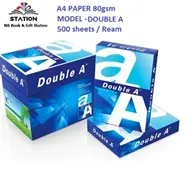 Double A A4 80gsm 5 ream x 500 sheets