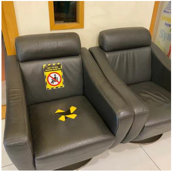 PROGUARD DON'T SIT HERE / DILARANG DUDUK SINI CSD 2001