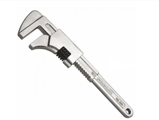 Facom Adjustable Spanner, 230 mm Overall, 60mm Jaw Capacity, Metal Handle