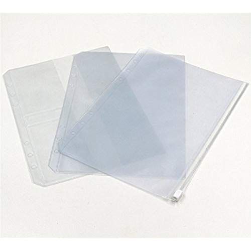 A5 SOFT CLEAR CASE ZIPPER BAG