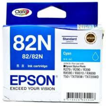 Genuine Malaysia Epson Warranty - EPSON 82N CYAN INK C13T112290