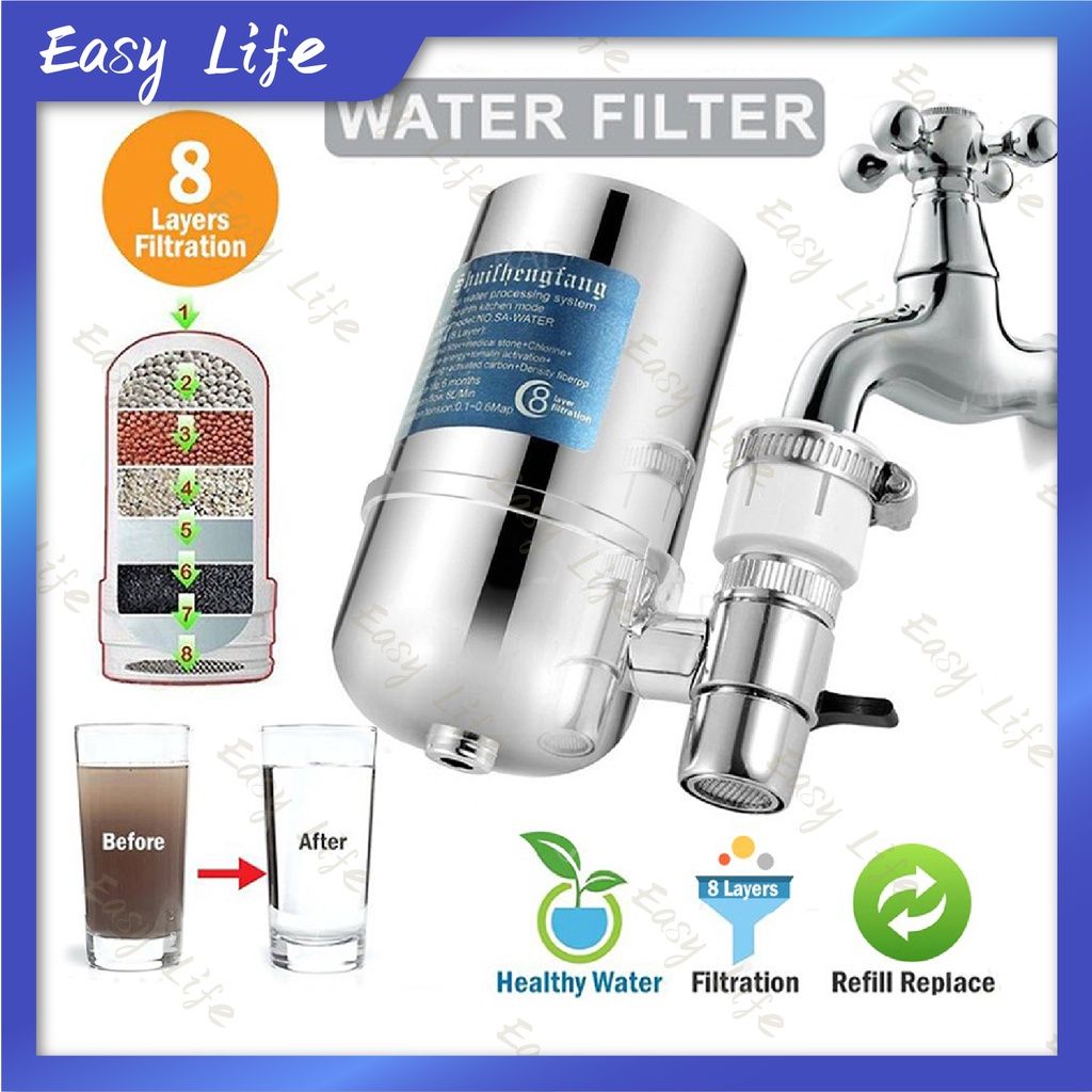 Kitchen Water Tap Filter Purifier Penapis Air Replacement Element