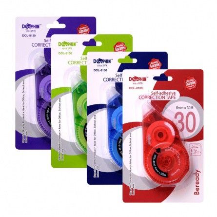 Correction tape 5mm x 30m Dolphine