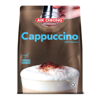 AIK CHEONG  CAFE ART  CAPPUCCINO 3IN1  12 X 25G / 300G