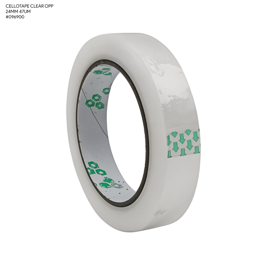 RANDOM CELLOTAPE CLEAR OPP 24MM 47UM (77Y)
