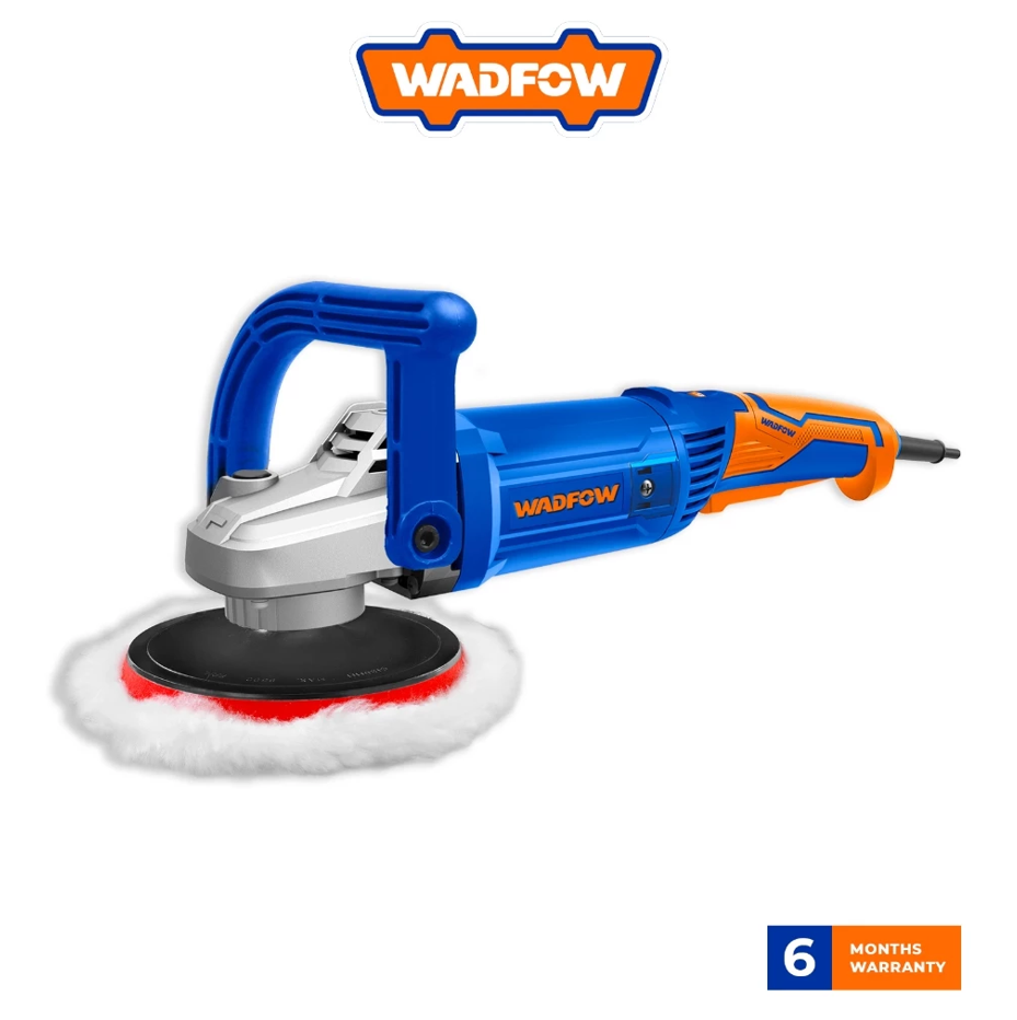 WADFOW POLISHER (1200W 180MM PAD DIAMETER) ALUMINIUM GEARBOX W/ VARIABLE SPEED CONTROL (WAE1512001)