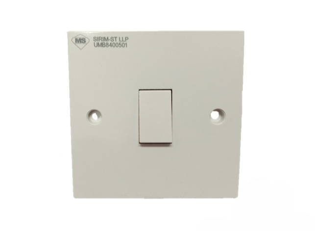 UMS 201-1W 10AX 1GANG 1WAY SWITCH