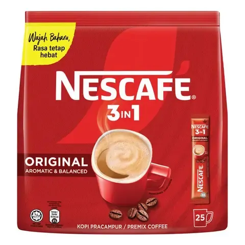Nescafe 3in1 (Regular) Pack, 25x19gm