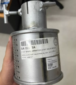 Spark Arrestor for Car Exhaust/Truck Complete With Hook