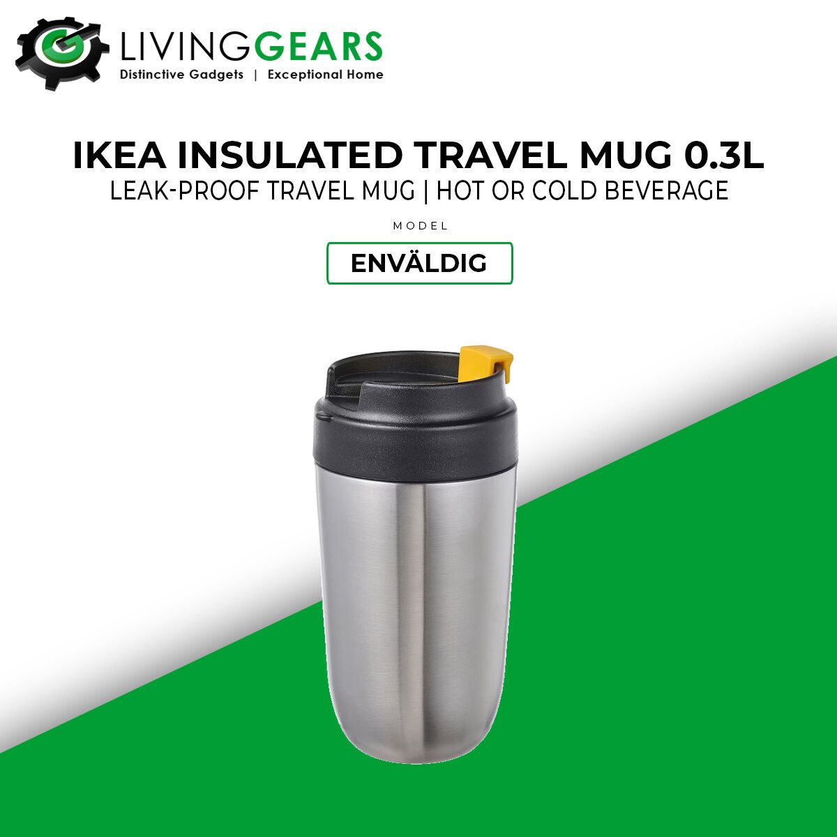 *IKEA ENVÄLDIG Insulated Tumbler