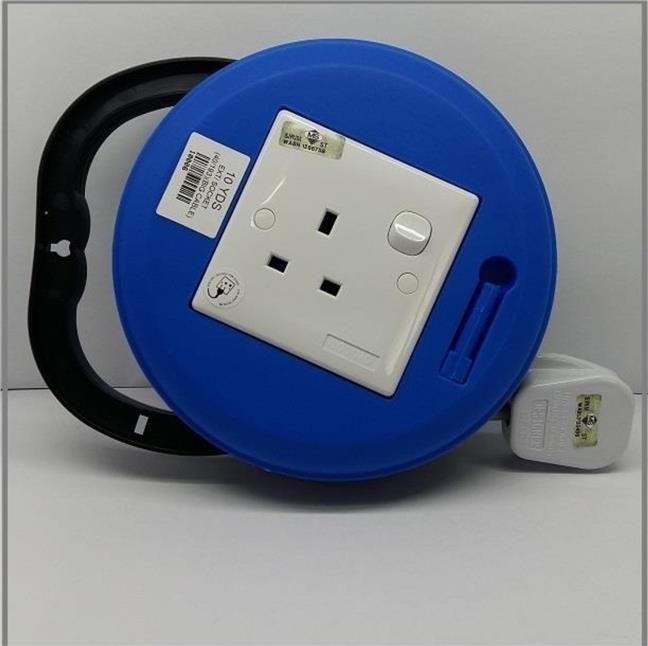 QP Round Power Extension Cable 7m