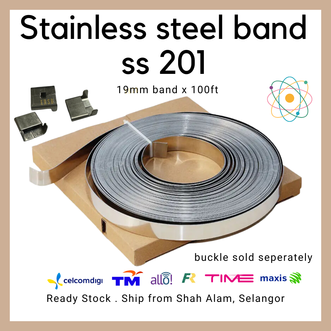 Stainless Steel Band SS201 19mm x 100ft