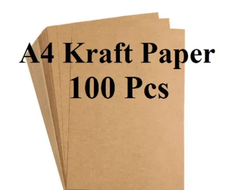 A4 /A5 Kraft Paper / Brown Kraft Paper / Kertas Kraf / Brown Paper A4 95gsm