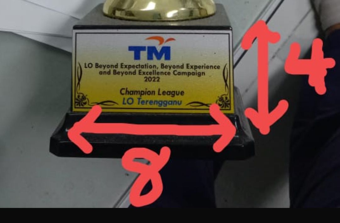 Sticker Piala Pusingan