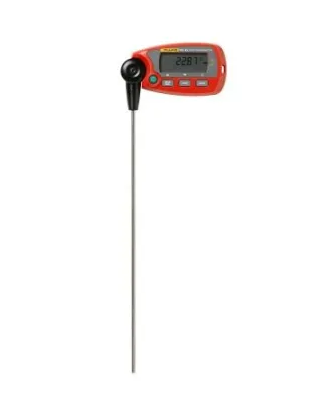 *Fluke calibration 1551A Wired Digital Thermometer for Industrial Use, RTD Probe, 1 Input(s), +160°C Max, ±0.05 °C