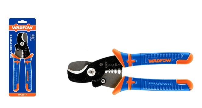 WADFOW 7'' CABLE STRIPPER / WIRE STRIPPER / WIRE CUTTER / WITH STRIP 4 KINDS OF WIRE SIZE - WPL5617