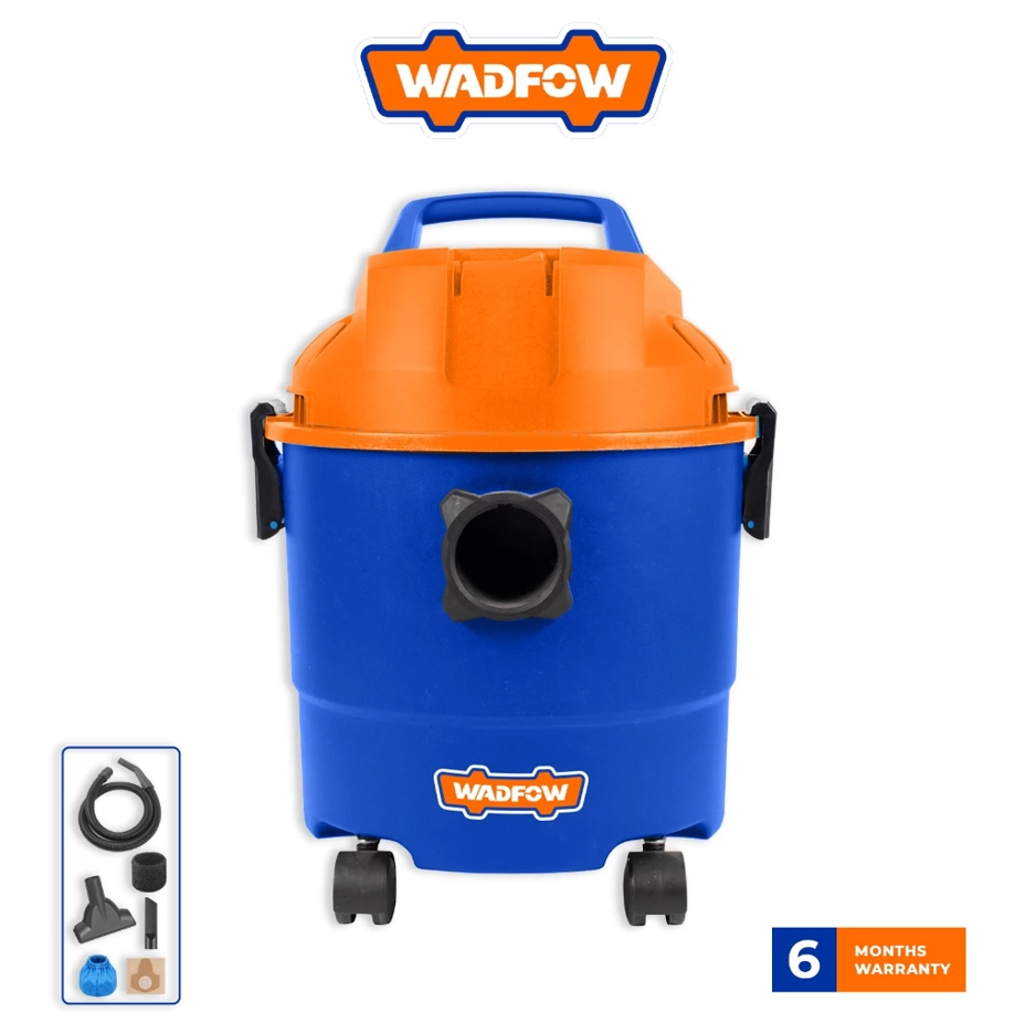 WADFOW VACUUM CLEANER (1200W, 15L) W/ BLOWING FUNCTION + 1.5M SUCTION HOSE + DUST BAG + COMBI FLOOR NOZZLE (WVR1A15)