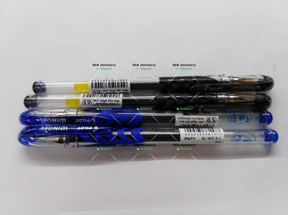 PILOT G1 WINGEL GEL PEN - 0.5 (X-FINE) BLACK,RED AND BLUE