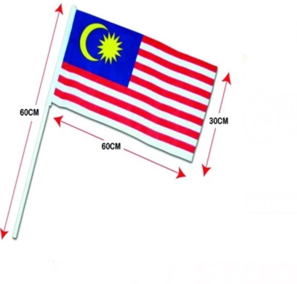 Cotton Bendera Tangan/Hand Flag/Handflag kain cotton VIP Standard
