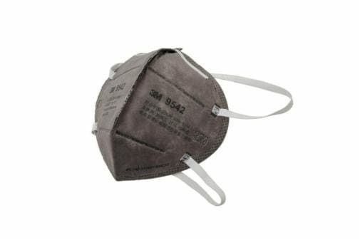 [DOSH/SIRIM CERTIFIED] 3M鈩�9542 KN95 Carbon Respirator, 25 Ea/Box