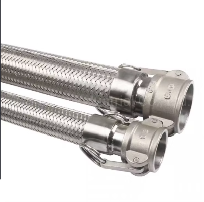 3/4" SS304 FLEXIBLE HOSE X 550MM H/L C/W SS316 AW 01-12 NPT FEMALE ONE END, SS316 AW 15-12 NPT MALE OTHER END