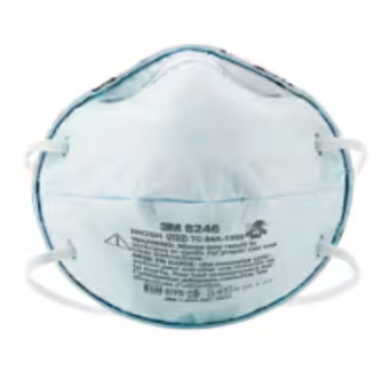 3M 8246 SIRIM & DOSH APPROVED, R95, With Nuisance Level Acid Gas Relief / 3M Particulate Respirator - 20pcs/box