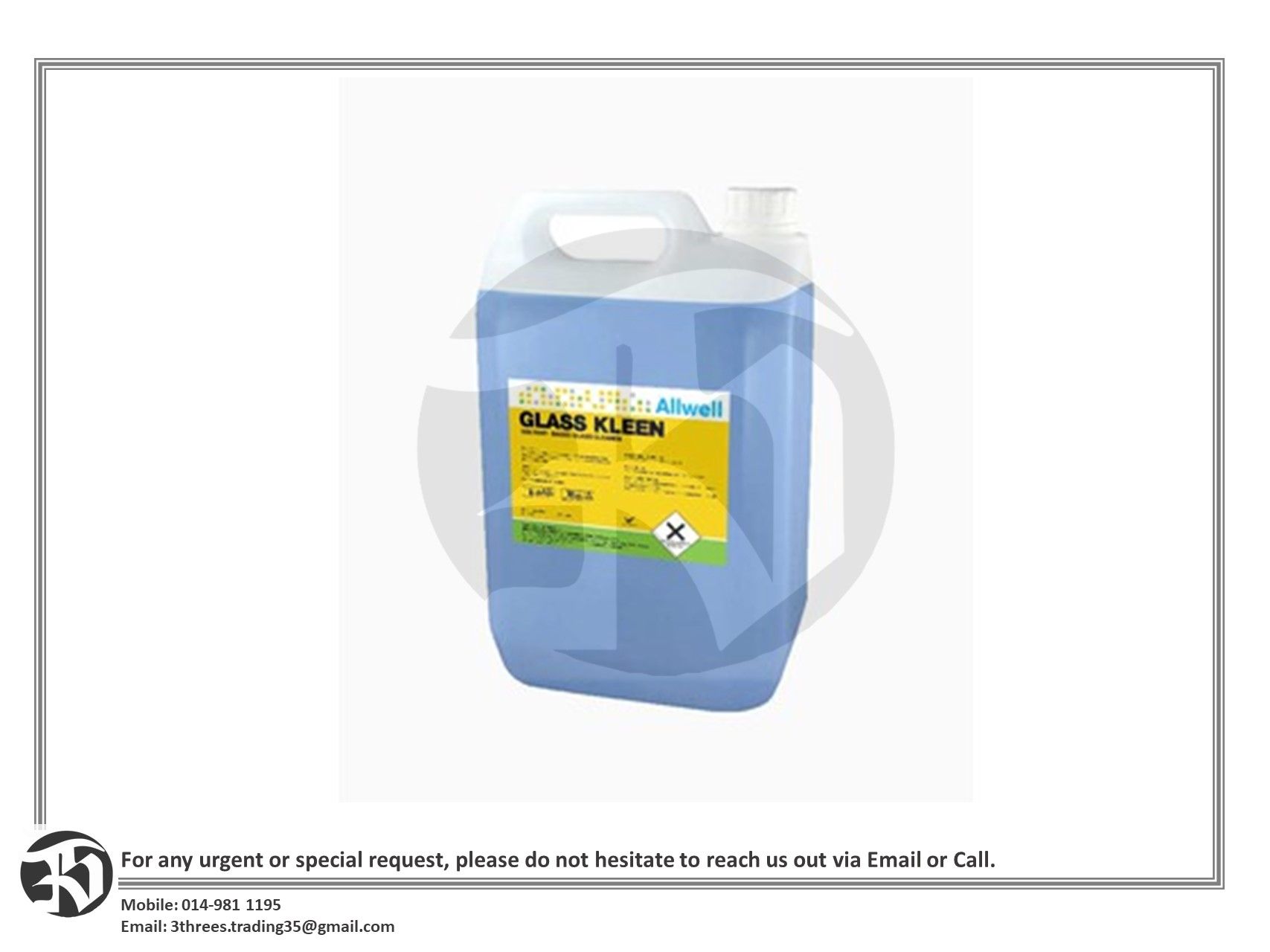 Glass Kleen 10 Liter