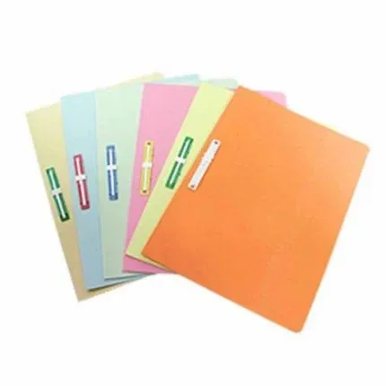 Paper File with Fastener (Green)