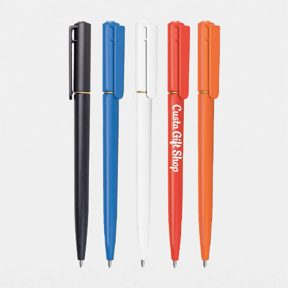 Custa Plastic Pen - PP1966 (Ball Pen | 5 Colors)