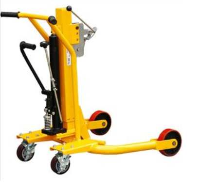 HERCULIFT HYDRAULIC DRUMS TRUCK 350kg , 400mm - light height 4 wheel - heavy duty