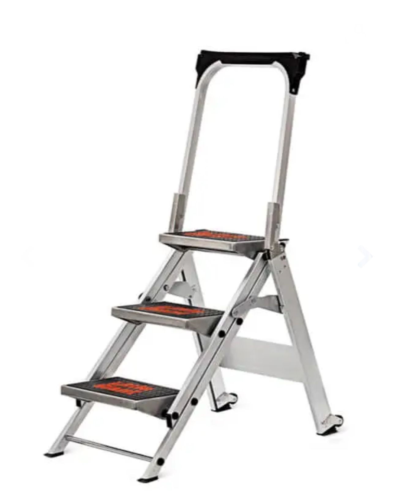 Little Giant Aluminium Safety Step Ladder 3 Steps (10310B)