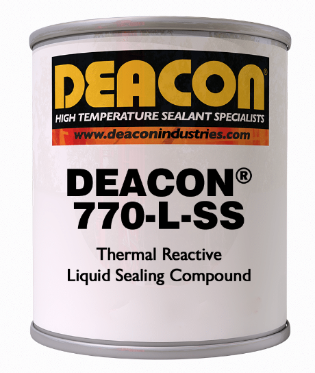 DEACON 770-L THERMAL REACTIVE LIQUID SEALING COMPOUND BY JET- LUBE 0.5 QUART CAN