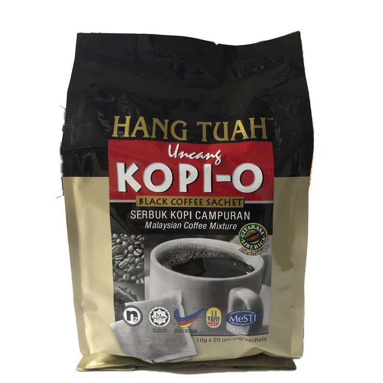 Hang Tuah Kopi O Paket Uncang Tanpa Gula