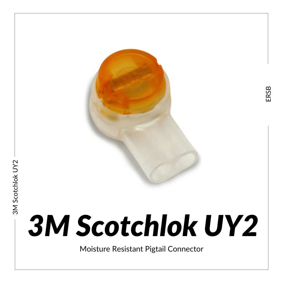 3M Scotchlok UY2 Moisture Resistant Pigtail Connector
