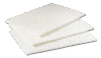 Scotch-Brite芒鈥灺�Light Duty Cleansing Pad 98- 6" x 9" (white) Pack of 10pcs Value Buy