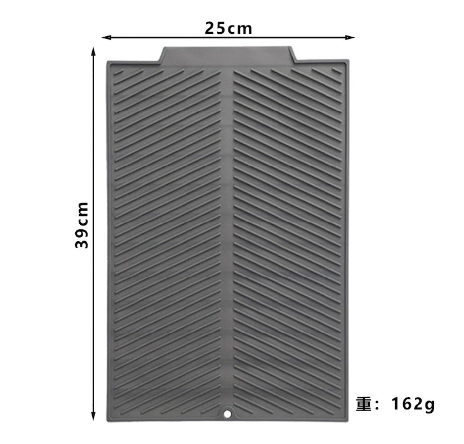 Silicone Dish Draining Mat Silicone Dish Draining Mat Kitchen Pans Washing Up Drying Board Pad Drainer Tray Dish Draining Mat