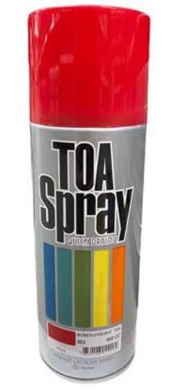 Others TOA AEROSOL SPRAY PAINT 400CC 003 RED