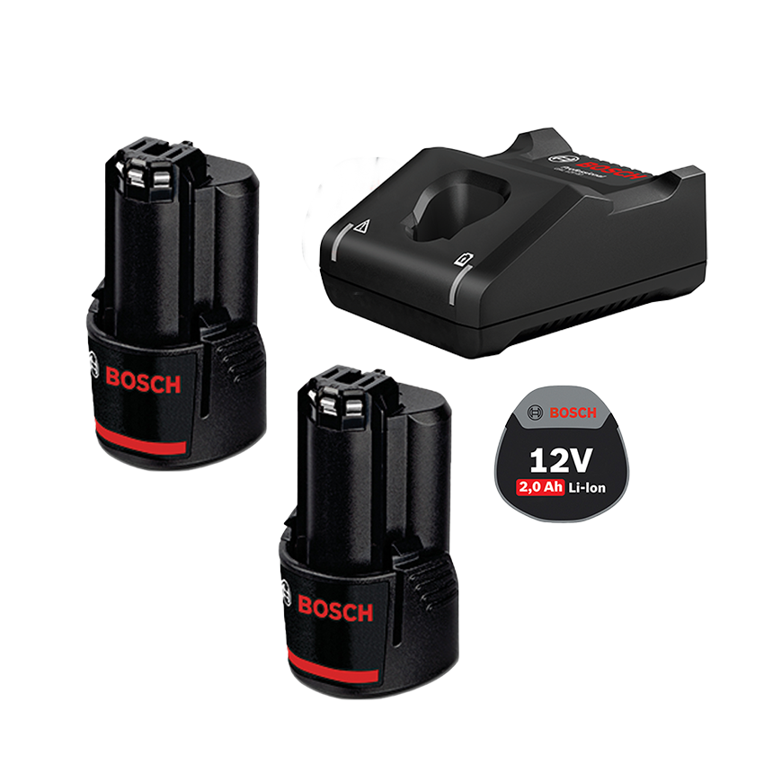 Bosch Starter Kit 12V battery Set
