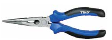 Temo 8"/200mm Industrial Long Nose Pliers