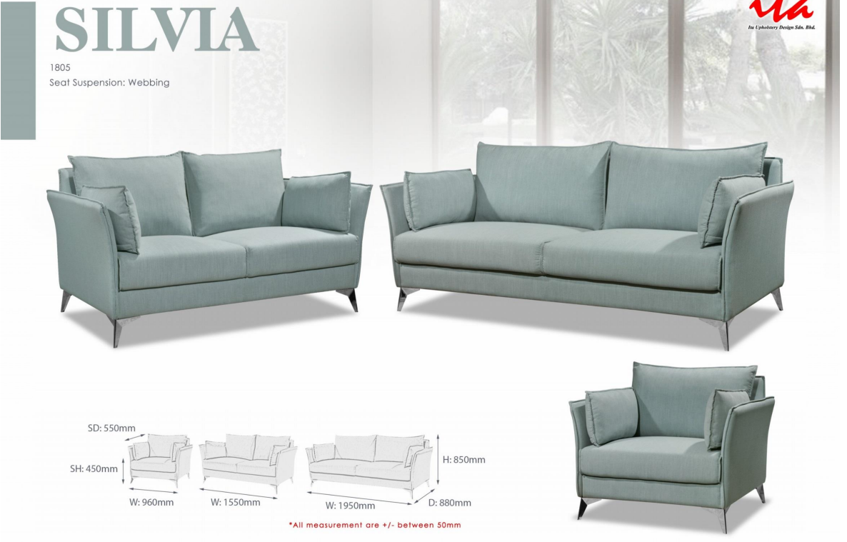 ITA OFFICE SOFA SET - SILVIA 1805