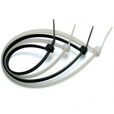 Cable Ties Nylon Wire 100pcs 4" 6" 8" 10" 12"