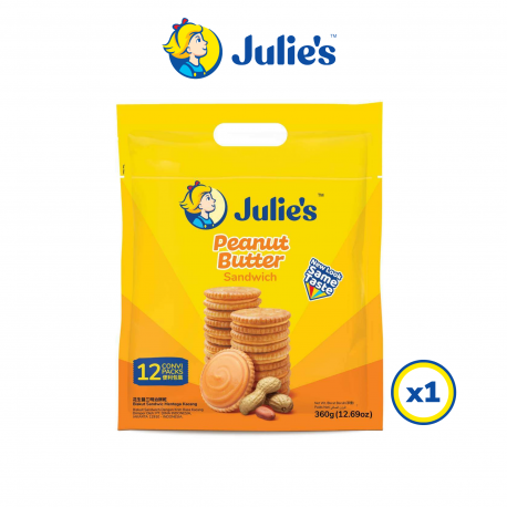 Julie's Peanut Butter Sandwich (360g x 1 Pack)