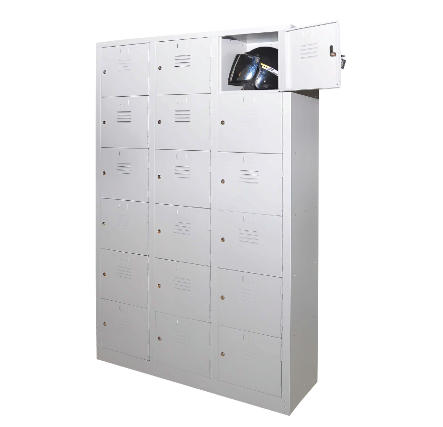 STERLING 18 COMPARTMENTS STEEL LOCKER (S115/A & S115/AS) / 1143mm WIDTH