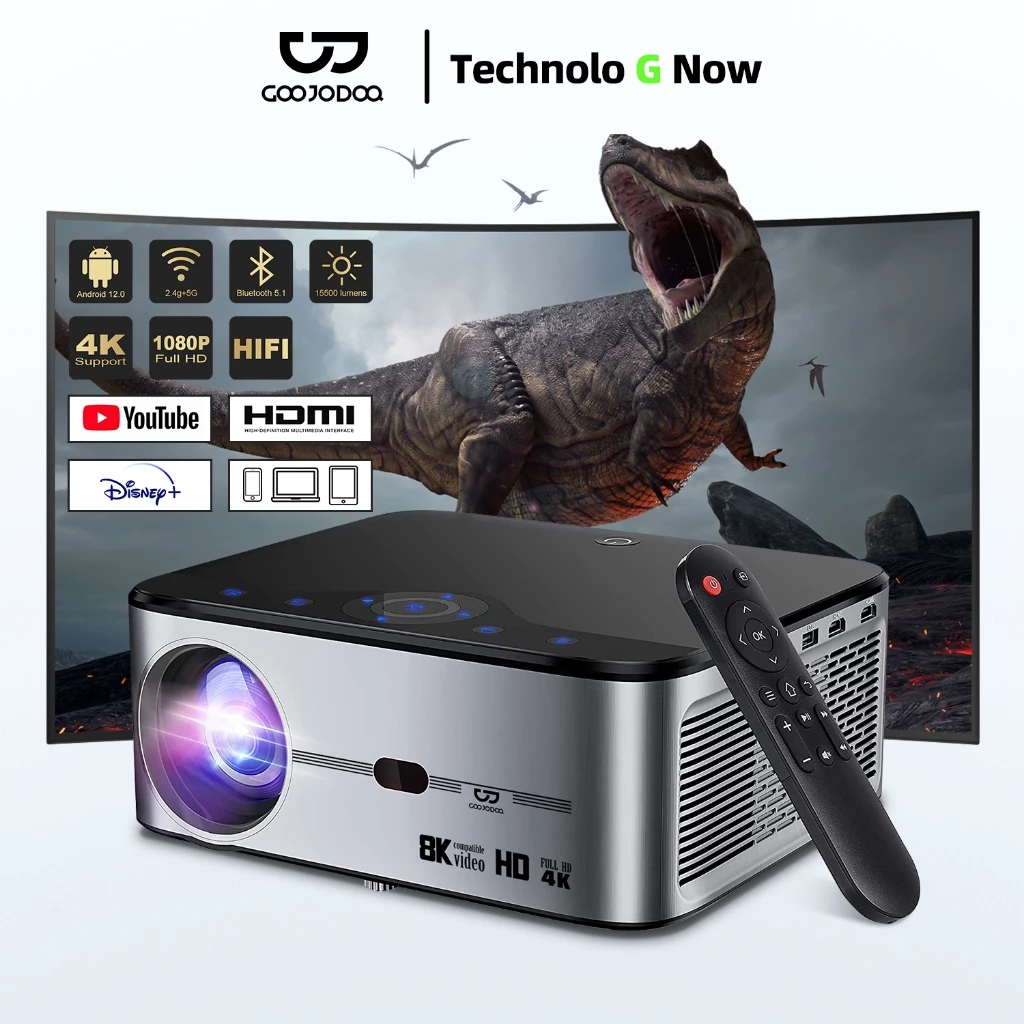 GOOJODOQ WIFI PROJECTOR (2GB RAM + 16GB ROM)