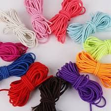 2meter/2.5mm Elastic Stretch String Cord Beading Cord Rope for Making Bracelet Necklace Jewelry Handcraft Accessories