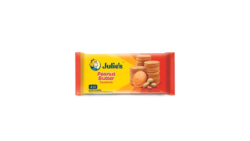 Julie’s Peanut Butter Sandwich 120g X 24 PACKS