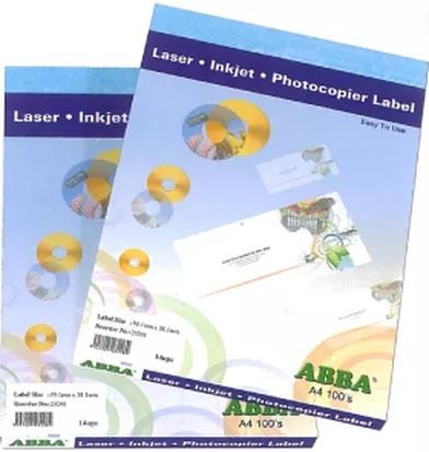 ABBA LABEL CODE: 23306 (118MM) 100PCS/BOX
